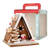 DIY Gingerbread House in Window Box