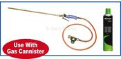 Udder Hair Remover - Straight Lance and Gas Canister