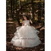Unusual First Holy Communion Dress Style 18-2147