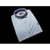 One Varones Blue/Red Boys First Holy Communion/Special Occasion Shirt Style 10-06075 02