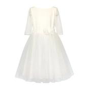 Ivory Elegant Special Occasions/Flower Girl  Dress 12/SM/18