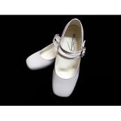Satin First Holy Communion Shoes Style ANNA image