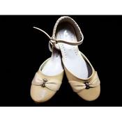 Ivory Leather Special Occasions Shoes Style 673 image