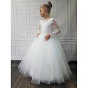 Stunning Handmade First Holy Communion Dress Style ARLETTA BIS image