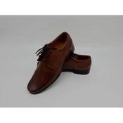 Boys Brown Leather First Holy Communion/Special Occasion Shoes Style 1110 image
