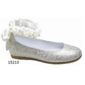 Spanish Gold First Holy Communion Shoes by Tinny Shoes Style 15210 image