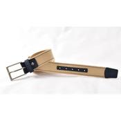 ONE VARONES BEIGE/NAVY FIRST HOLY COMMUNION/SPECIAL OCCASION BOYS BELT STYLE 10-09024 5179