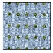 ONE VARONES BLUE/GREEN POLKA DOTS FIRST HOLY COMMUNION/SPECIAL OCCASION HANDKERCHIEF STYLE 10-08019 141