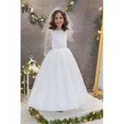 Handmade communion dress Linda Bis image