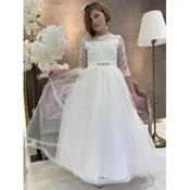 Handmade Ivory First Holy Communion Dress Style PENNY