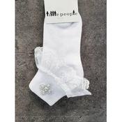 WHITE FIRST HOLY COMMUNION SOCKS STYLE 5162 image