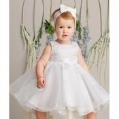 White  Sevva Christening Dress Style ELSIE image
