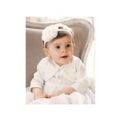 HANDMADE IVORY CHRISTENING BOLERO STYLE MILENA IVORY