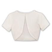 Baby Girls Ivory Christening Bolero Sarah Louise Style 057001