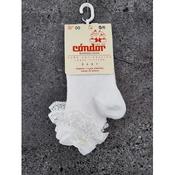 WHITE BABY GIRL CHRISTENING/BAPTISM SPANISH SOCKS STYLE 2.440/3
