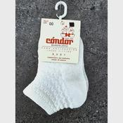 WHITE BABY BOY CHRISTENING/BAPTISM SPANISH SOCKS STYLE 2.713/4 image