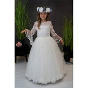 Ivory Handmade First Holy Communion Dress Style KLADIJA IVORY