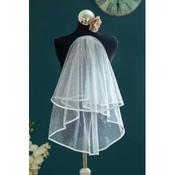 Beautiful White Communion Veil W-01 image
