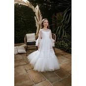 Ivory First Holy Communion Dress Style GEENA image