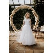 White First Holy Communion Dress Style GRITA image
