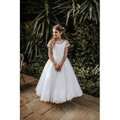 White First Holy Communion Dress Style GESO image