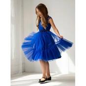 Royal Blue Confirmation Dress Style 2W-04B image