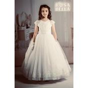 Sweetie Pie First Holy Communion Ivory Dress Style RB632 image