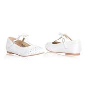 WHITE FIRST HOLY COMMUNION SHOES STYLE RUTHIE image