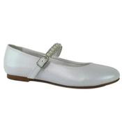 White Handmade Spanish First Holy Communion Shoes Style 6439-00 image