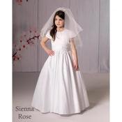 Sienna Rose First Holy Communion White Dress Style SR715