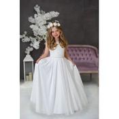 Handmade White First Holy Communion Dress Style JANINE MCH image