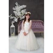 Handmade Ivory First Holy Communion Dress Style GITA MCH image