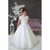 Sweetie Pie First Holy Communion White Dress Style RB650 image