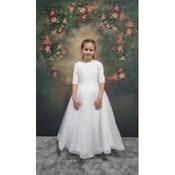 First Holy White Communion Dress Style XOCHITL