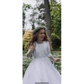 KOKO Ivory  First Holy Communion Jacket Style Ko24131