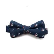 ONE VARONES BOYS NAVY FIRST HOLY COMMUNION/SPECIAL OCCASION BOYS BOW TIE WITH MARINE MOTIF STYLE 10-08028  150