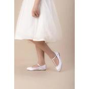 WHITE FIRST HOLY COMMUNION SHOES STYLE GRACIE image