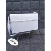 White First Holy Communion Handbag Style CB083 image