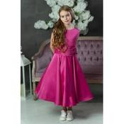 Magenta Confirmation Dress Style Ko25324 image