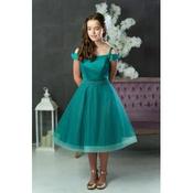 Teal Confirmation Dress Style Ko25308 image