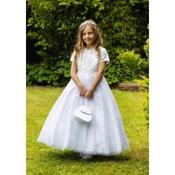 White First Holy Communion Dress Style POSY