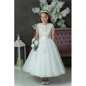 White First Holy Communion Dress Style 2314 image