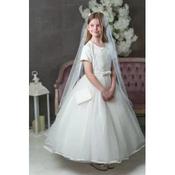 Sweetie Pie First Holy Communion Ivory Dress Style RB662 image