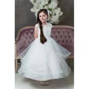 Sweetie Pie First Holy Communion White Dress Style RB665