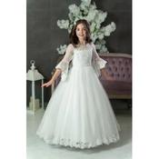 Ivory First Holy Communion Dress Style SD24122 image