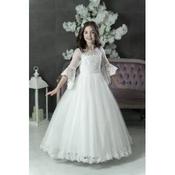 White First Holy Communion Dress Style SD24122