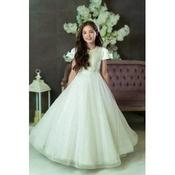 Ivory First Holy Communion Dress Style SD810
