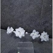 White First Holy Communion Headband Style LM264WTCLSI