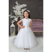 Handmade White First Holy Communion Dress Style DIANE MCH