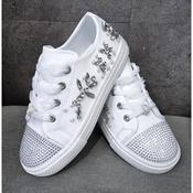 White First Holy Communion Runners Style DIAMOND